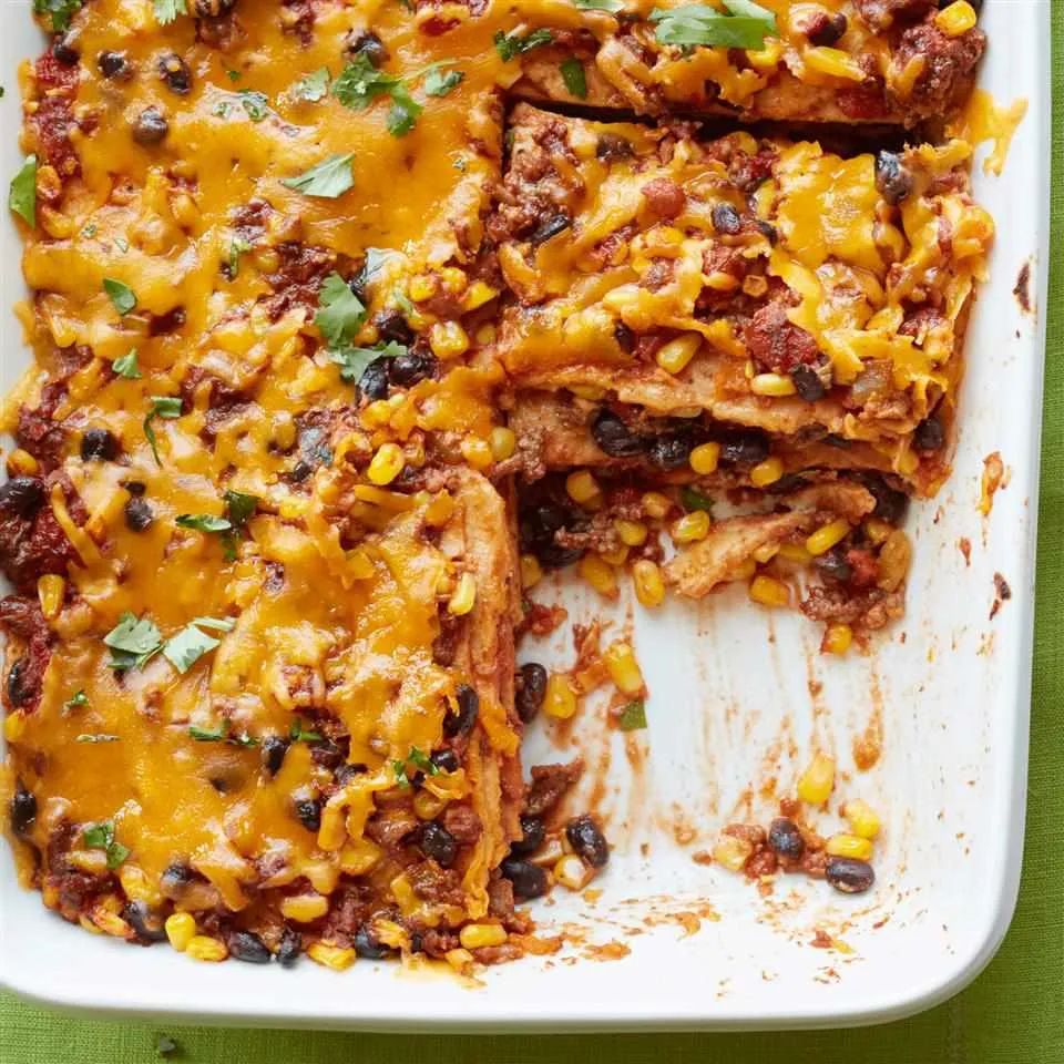 Mexican Quesadilla Casserole