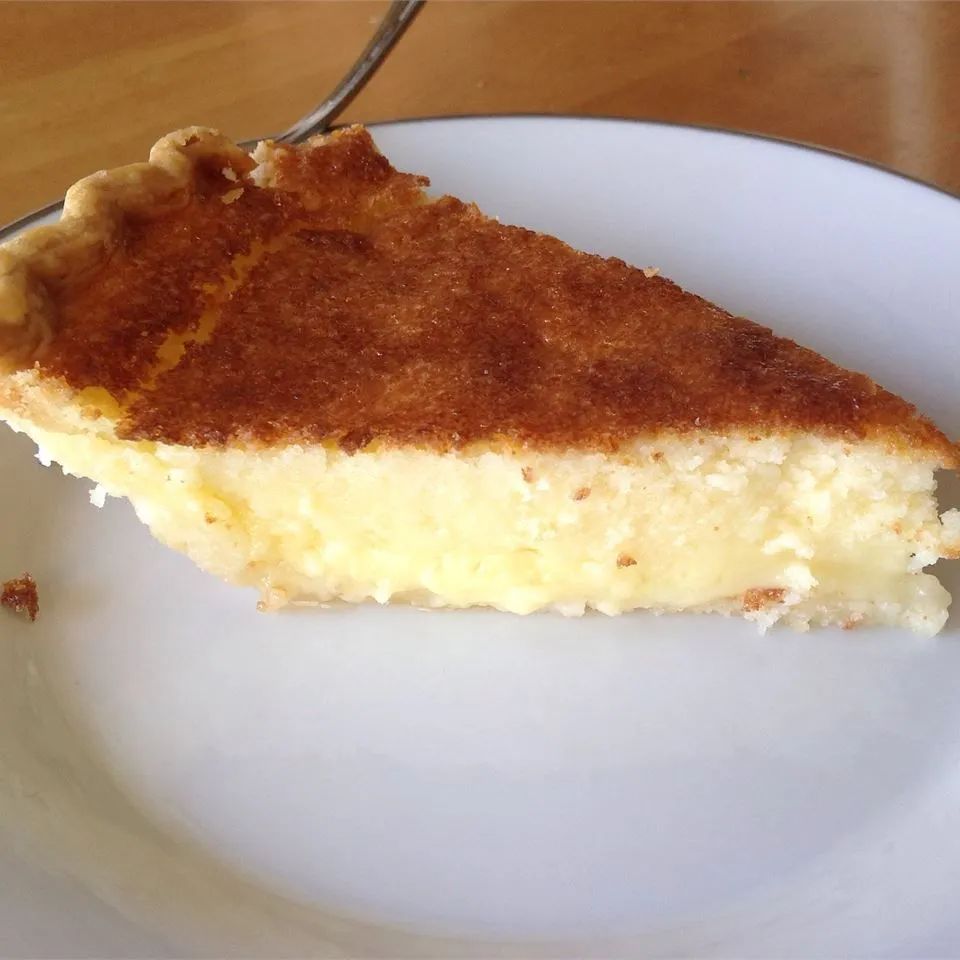 Buttermilk Pie with Molasses