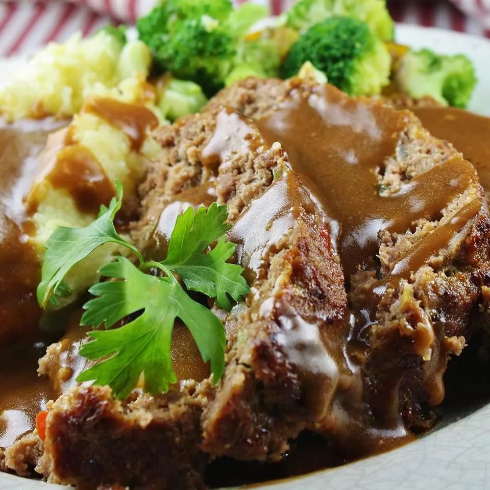 BBQ Oatmeal Meatloaf