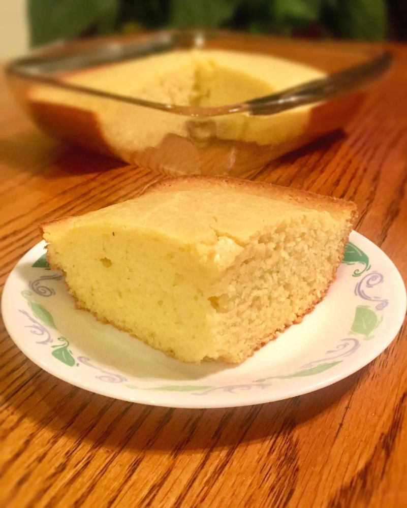 Moist, Sweet Vegan Cornbread