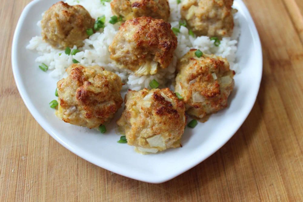 Ginger Chicken Meatballs