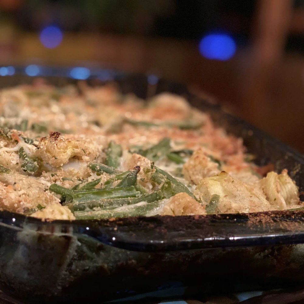 Green Bean Artichoke Casserole