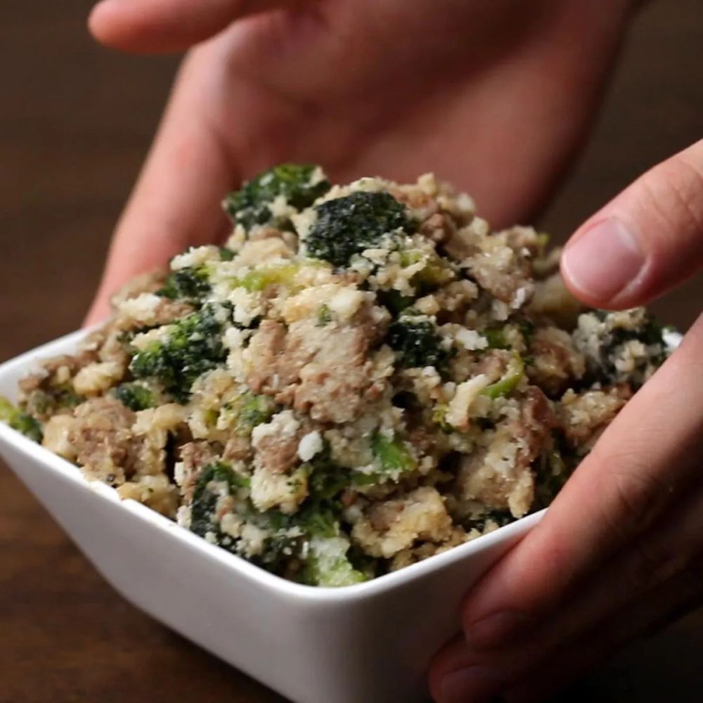 Beef & Broccoli Cauliflower Fried Rice