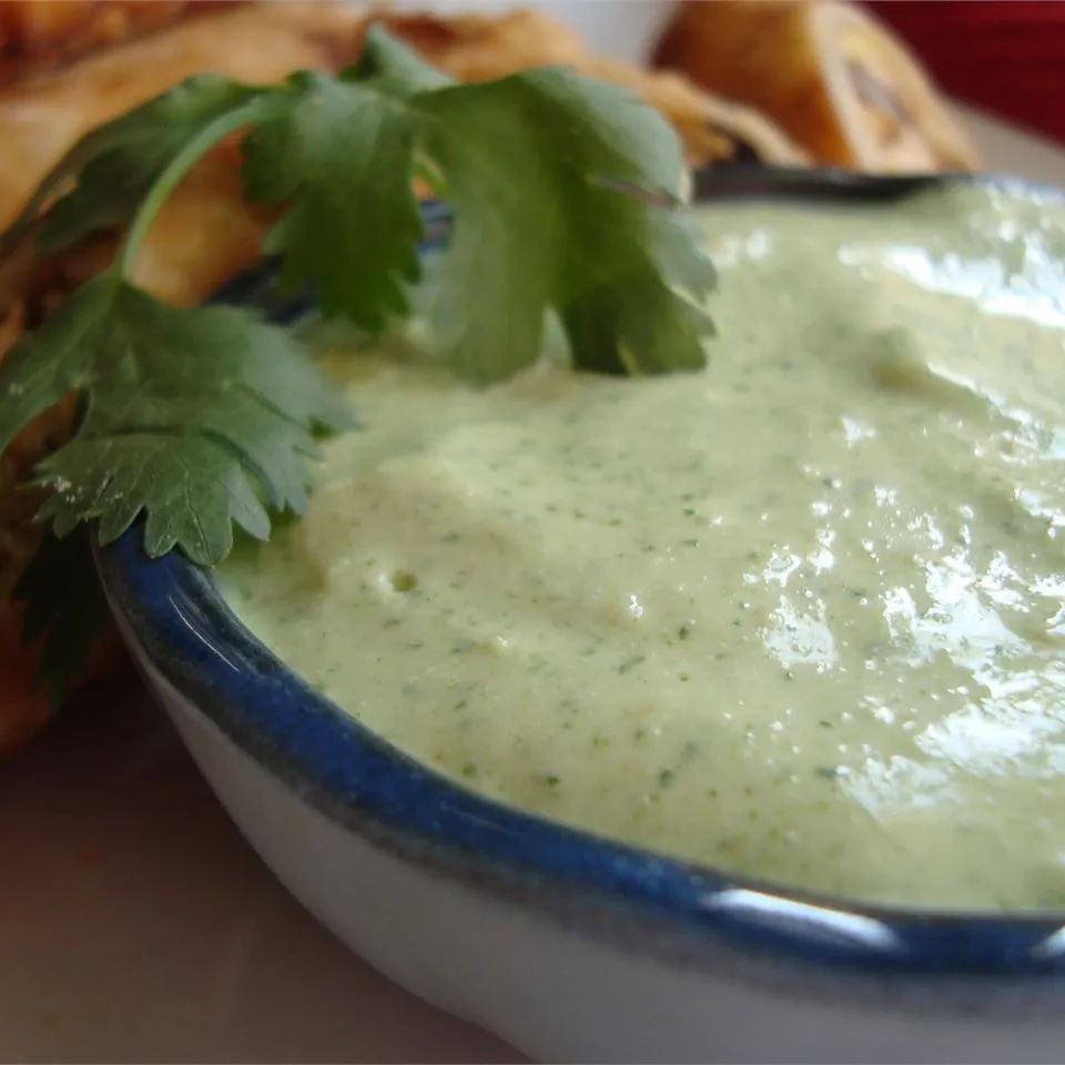 Amy's Cilantro Cream Sauce