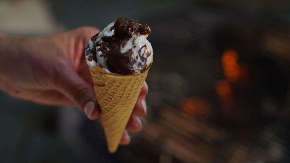 S'mores Campfire Cones