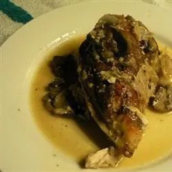 Chicken Gruyere with Sauteed Mushrooms