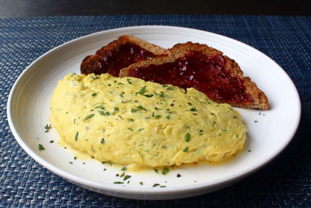 Scrambled Egg Omelet