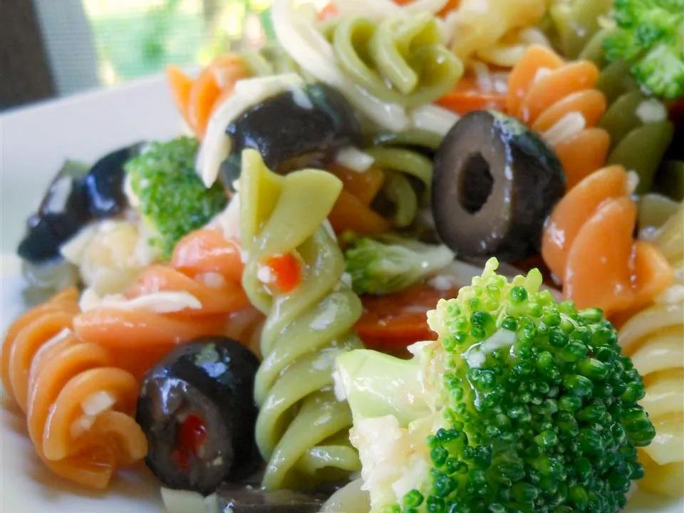 Rainbow Pasta Salad