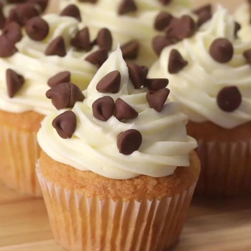 Cookie Dough 'Box' Cupcakes