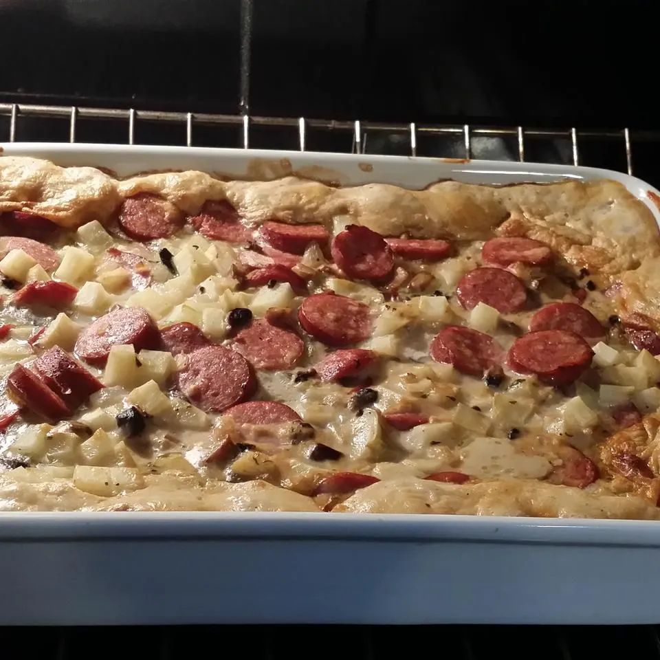 Kielbasa and Potato Bake