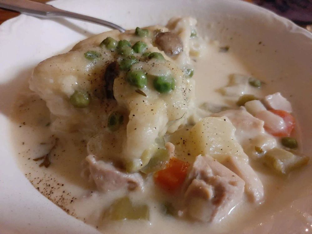 Chicken and Dumplings from Scratch