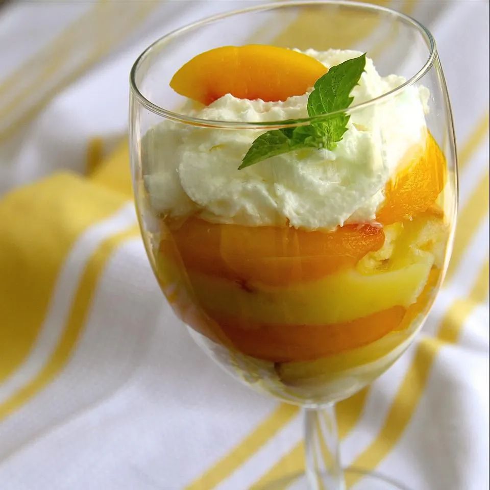 Lemon Peach Parfaits