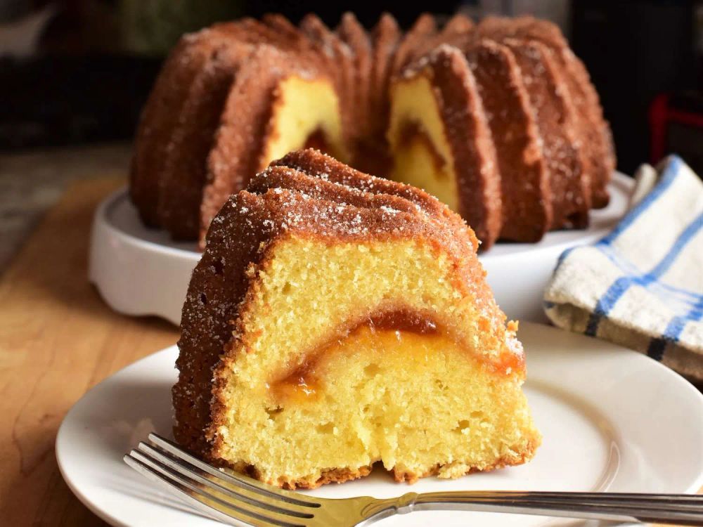 Apricot Jam Cake