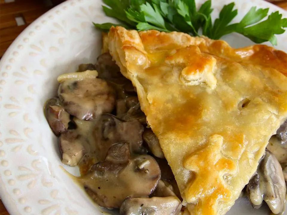 Elegant Mushroom Pie Recipe