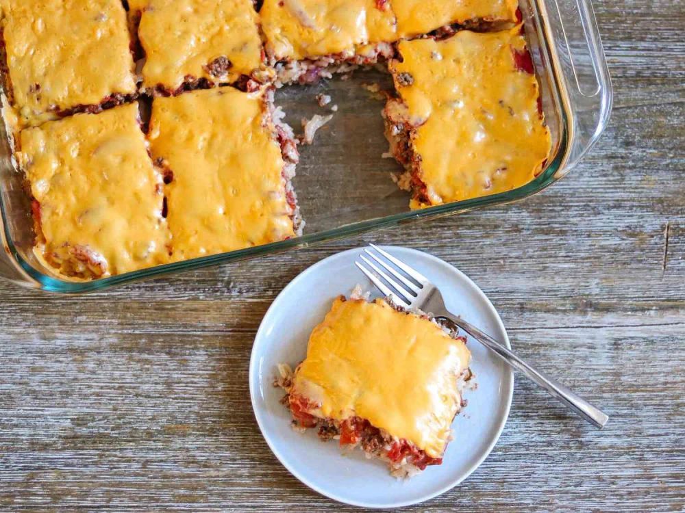 Hamburger Rice Casserole