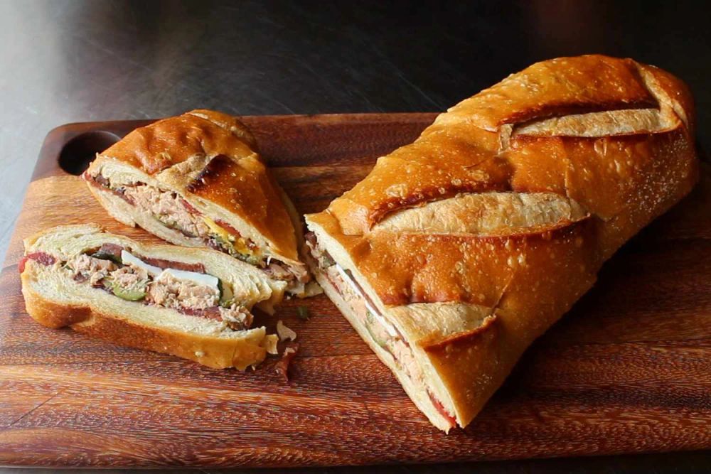 Pan Bagnat (Pressed French Tuna Sandwich)