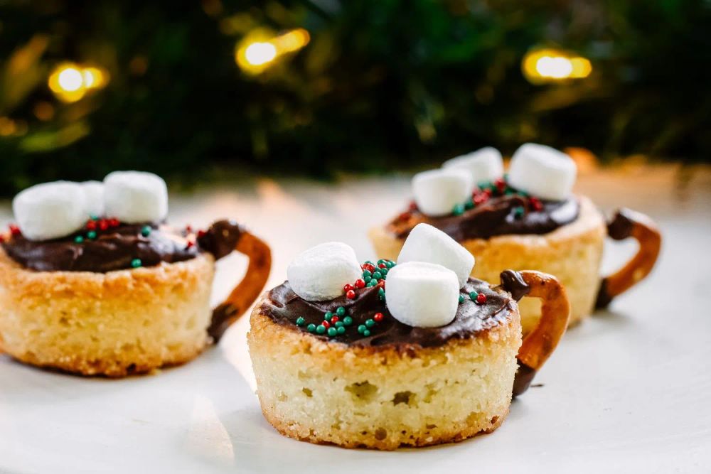 Hot Chocolate Cookie Cups