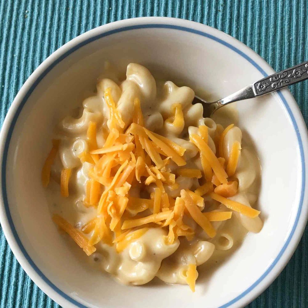 Baked Mac and Cheese for One