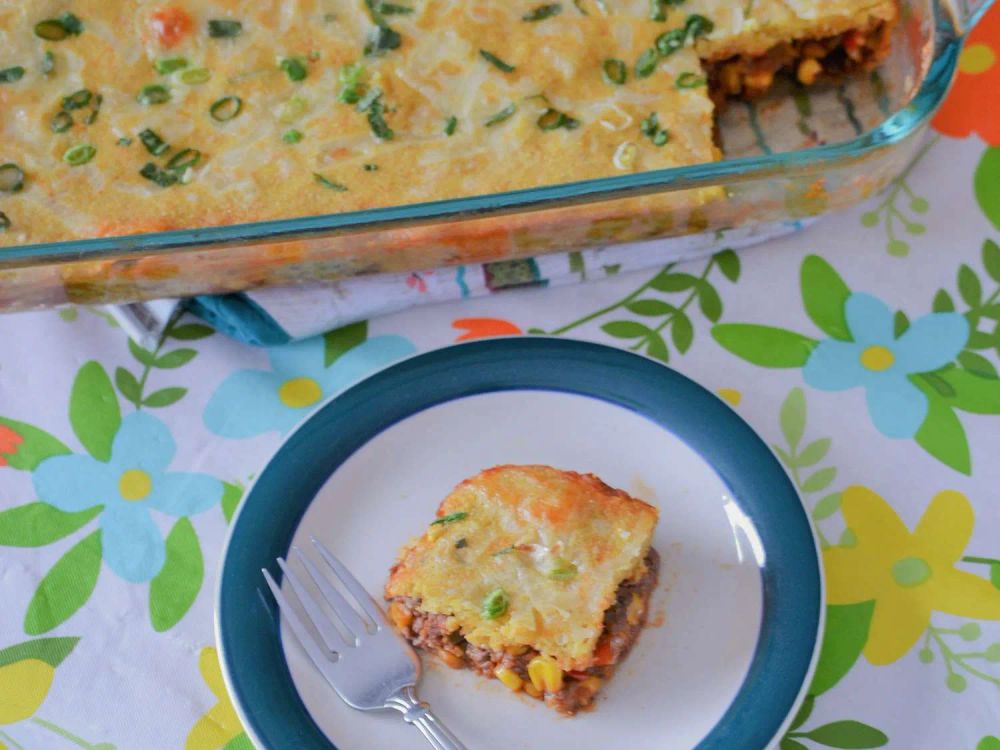 Mexican Corn Bread Casserole