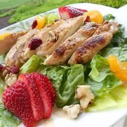 Warm and Limey Chicken Salad