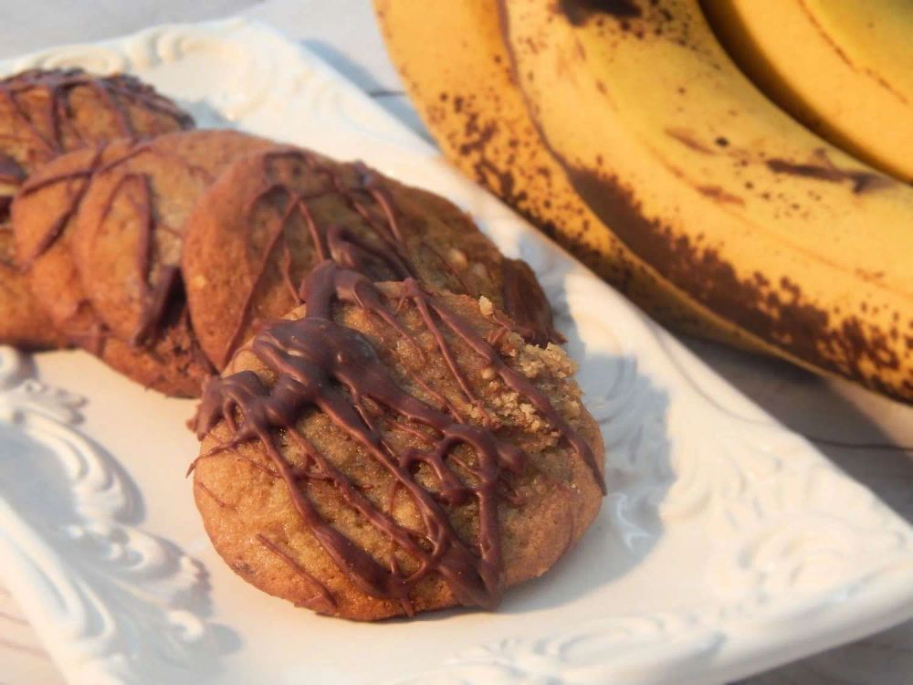 Peanut Butter Banana Cookies