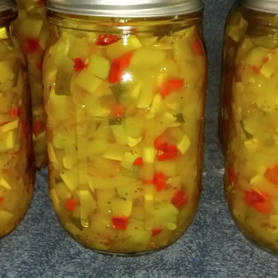 Zucchini Relish with Sweet Peppers