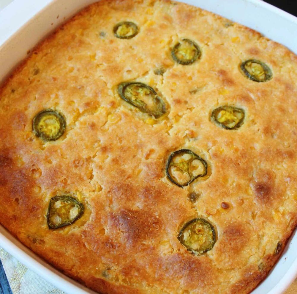 Jalapeno Creamed Corn Casserole