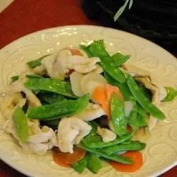 Chicken and Snow Peas