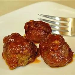 Cranberry Sauce Meatballs