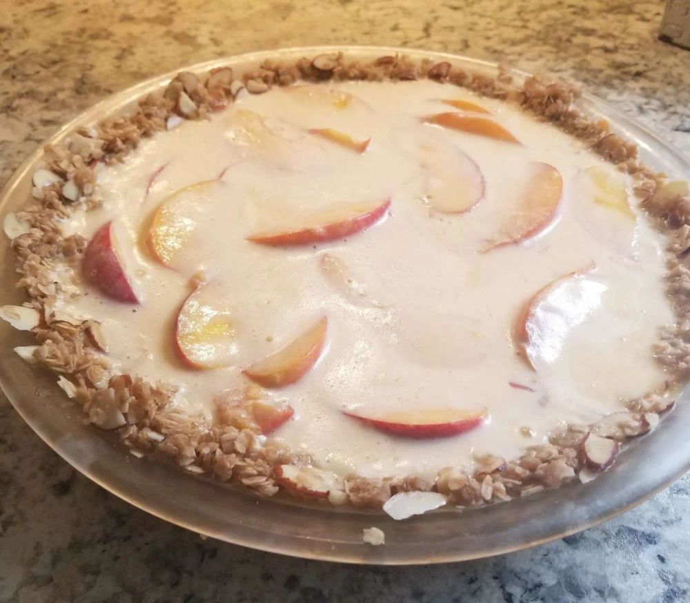 Nana's Peach Parfait Pie