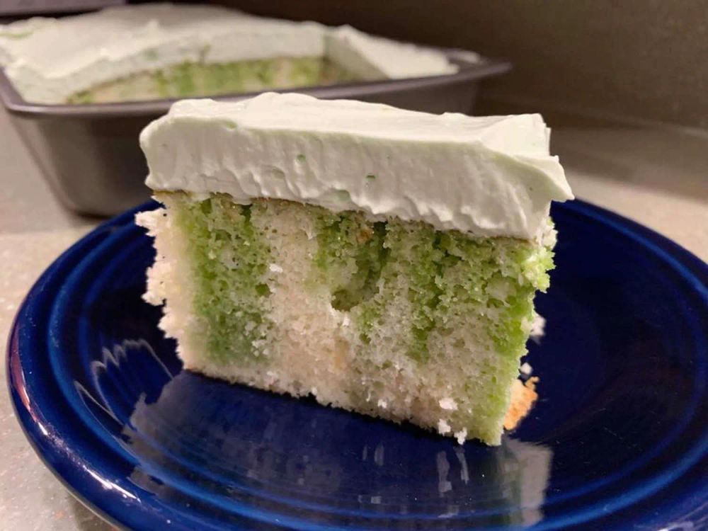 Key Lime Poke Cake