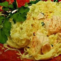 Creamy Salmon and Leek Pasta