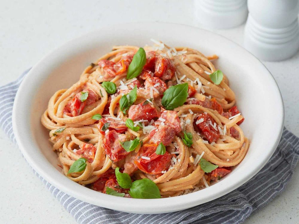 Roasted Cherry Tomato Pasta