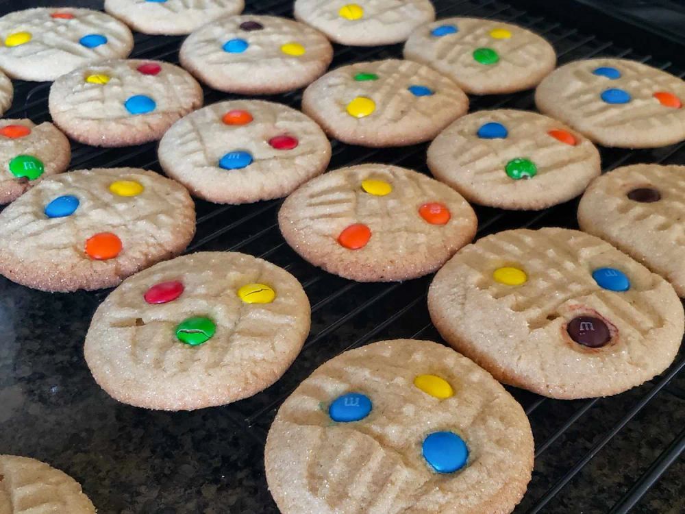 Soft and Chewy Peanut Butter Cookies