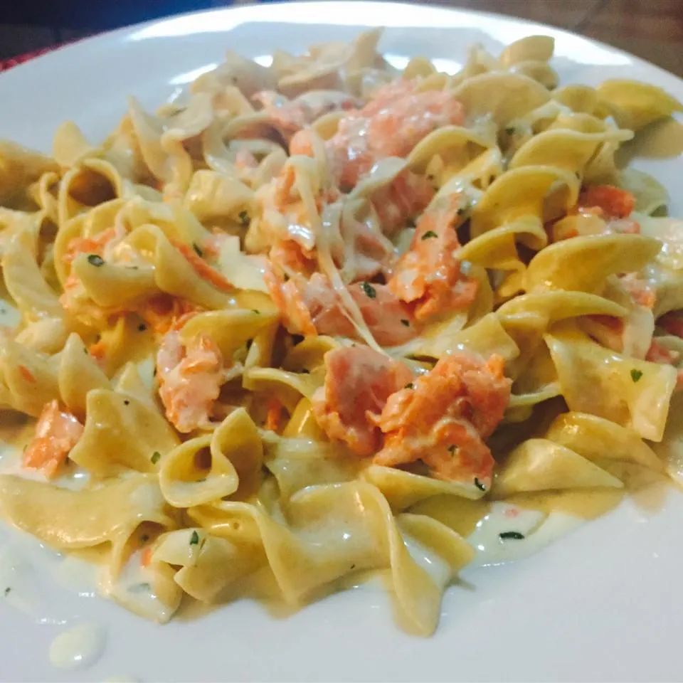 Smoked Salmon Alfredo Sauce