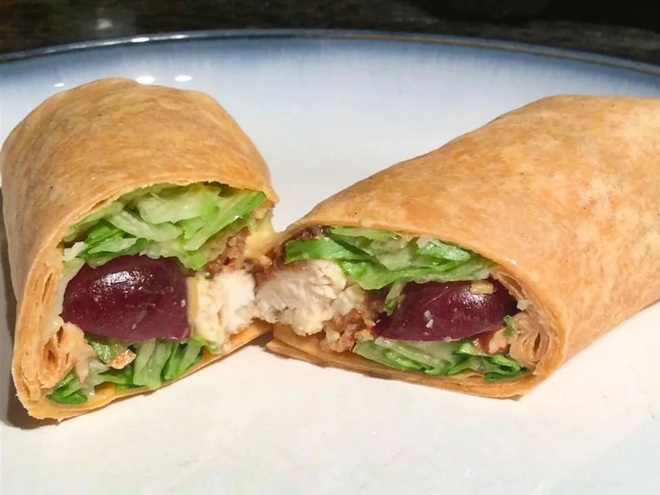 Honey Mustard Crispy Chicken Wrap