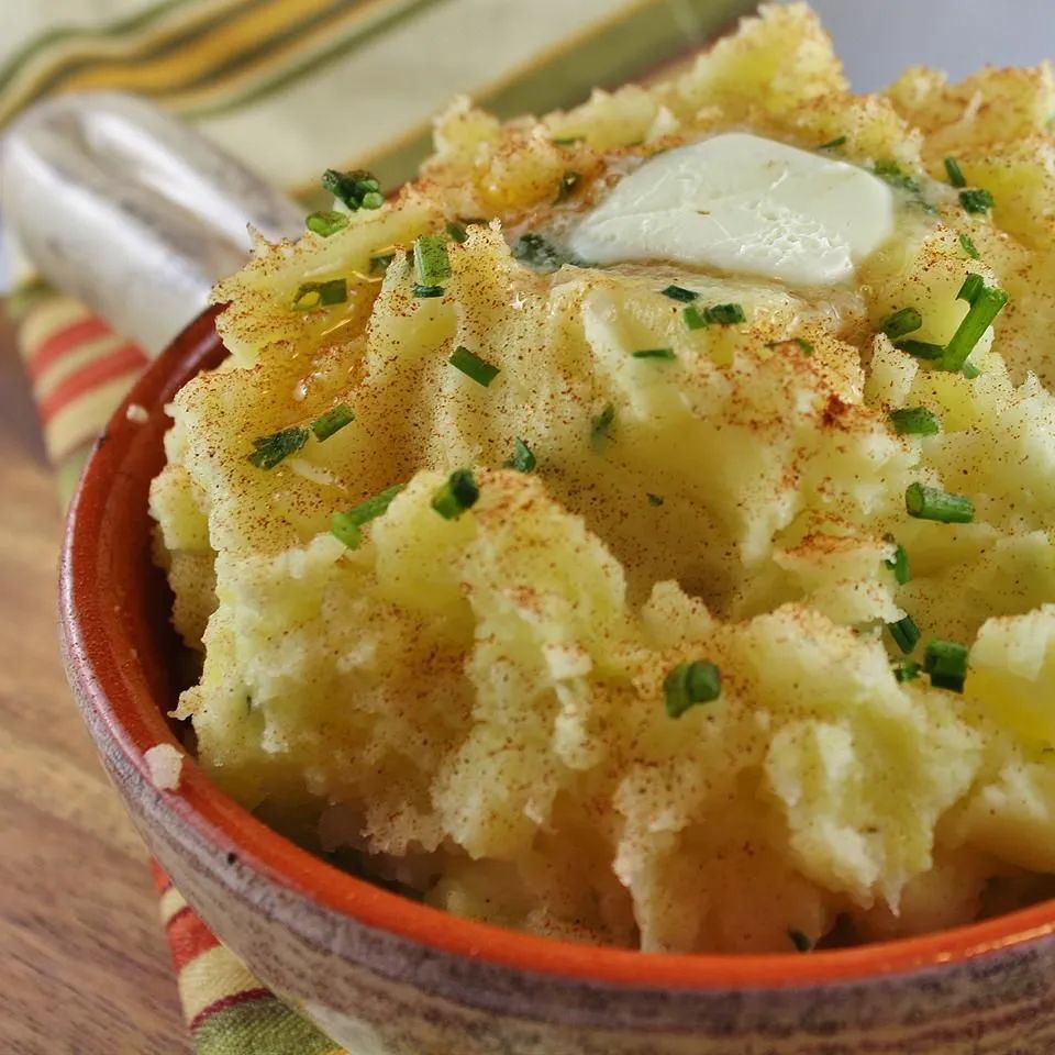 Buttermilk Smashed Potatoes