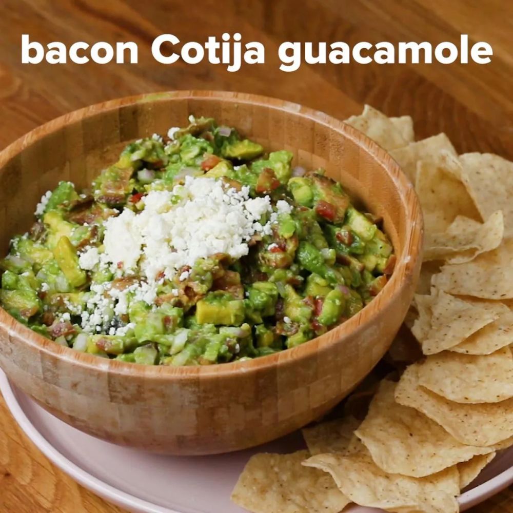 Bacon Cotija Guacamole