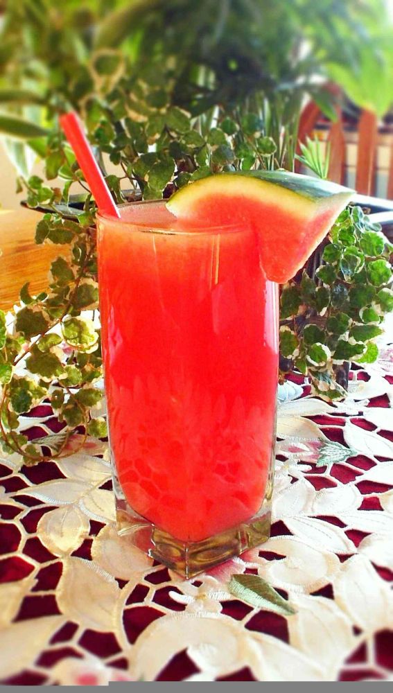 Agua Fresca de Sandia (Watermelon Agua Fresca)