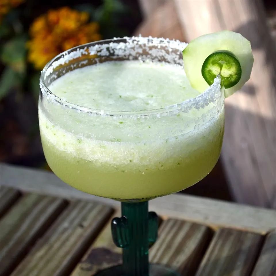 Jalapeno and Cucumber Margarita