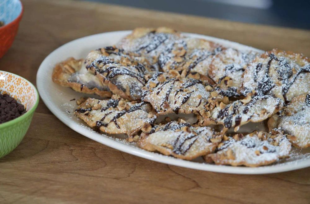 Nutella S'mores Ravioli