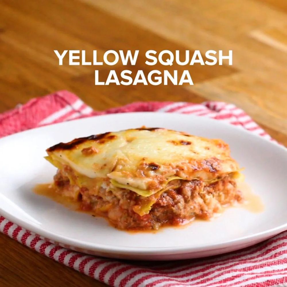 Yellow Squash Lasagna