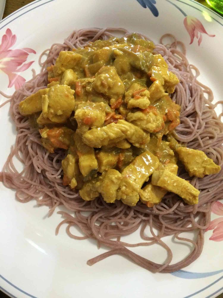 Chicken Singapore Noodles