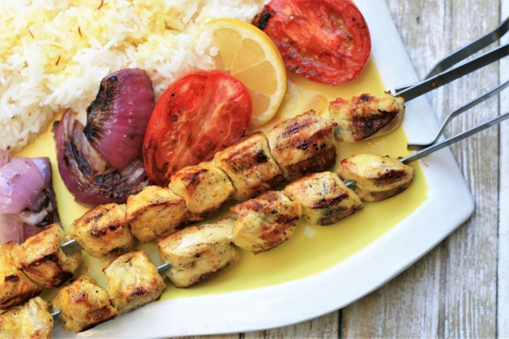 Jujeh Kabob (Persian Chicken Kabobs)