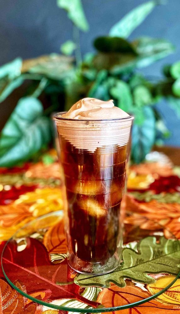 Whipped Iced Hot Chocolate Coffee