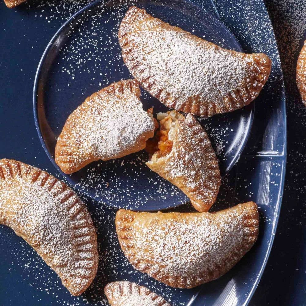 Apple Funnel Cake Hand Pies