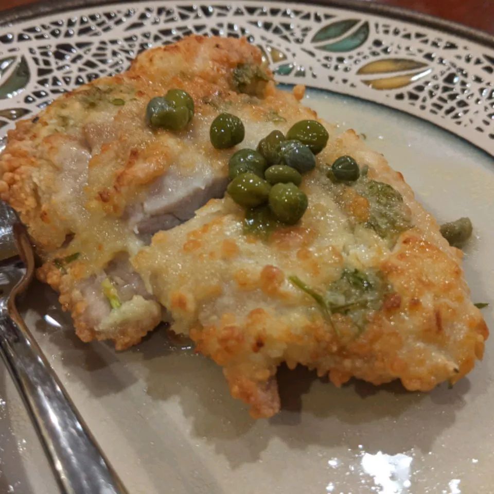 Air Fryer Chicken Piccata