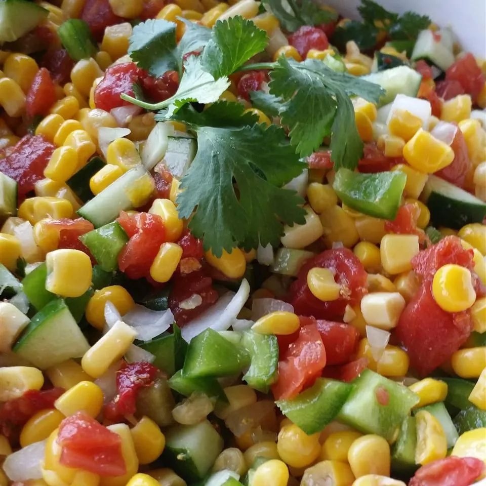 Easy Corn Salad — Great Side for BBQs