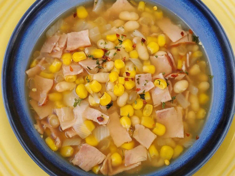 Quick and Easy Leftover Ham Soup