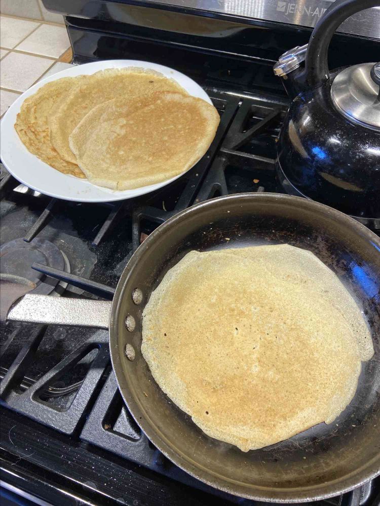 Sourdough Crêpes